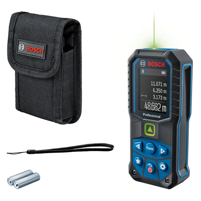 BOSCH GLM 50-25 G Professional laser measure 50 m 0601072V00 | متر ليزر احترافي مدي 50 متر ليزر اخضر من بوش