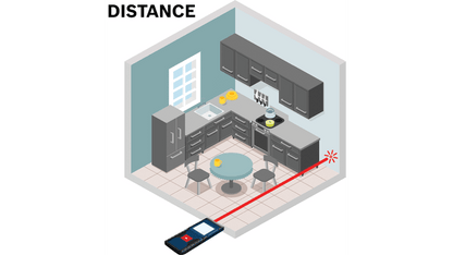 BOSCH GLM20 Professional laser distance measure 20m | متر ليزر احترافي مدي 20 متر من بوش