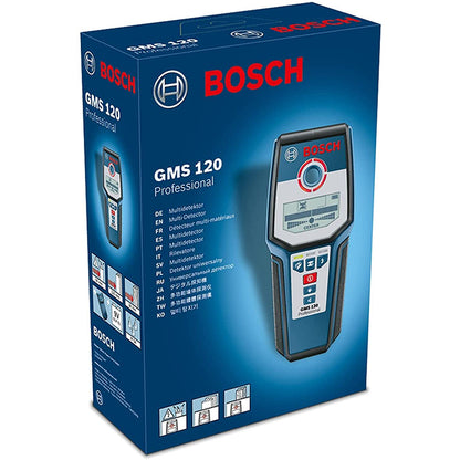 BOSCH GMS 120 Professional Multi detector 0601081000 | كاشف احترافي للكابلات الحية و المعادن و الاخشاب و المواد البلاستيكية من بوش