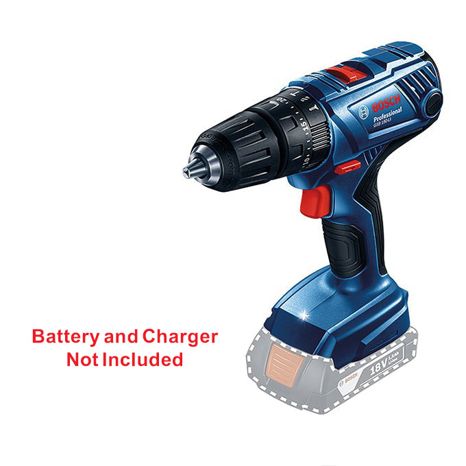 BOSCH Cordless Impact Drill GSB 180-LI Professional without charger and battery | شنيور بطارية 18 فولت دقاق 45 نيوتن بدون بطارية او شاحن