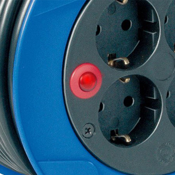 Brennenstuhl Garant Compact Kabelhaspel met usb 50m - Coolblue - Voor Brennenstuhl Garant Compact Kabelhaspel met usb 50m - Coolblue - Voor