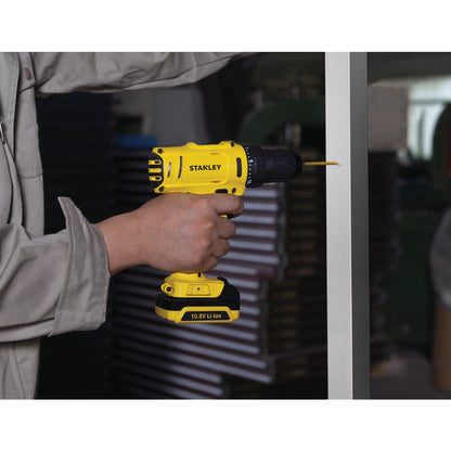 STANLEY SCD12S2 10.8v 1.5ah Li-On Drill Driver | شنيور 2 بطارية 10.8 فولت ستانلي