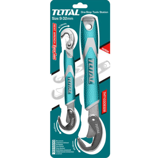 TOTAL THT10309328 BENT WRENCH 2PCS