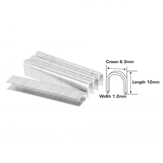 TOTAL THT39124 U shape Stable 12x6.3x1.2 mm |  توتال 12 مم U مسمار حرف