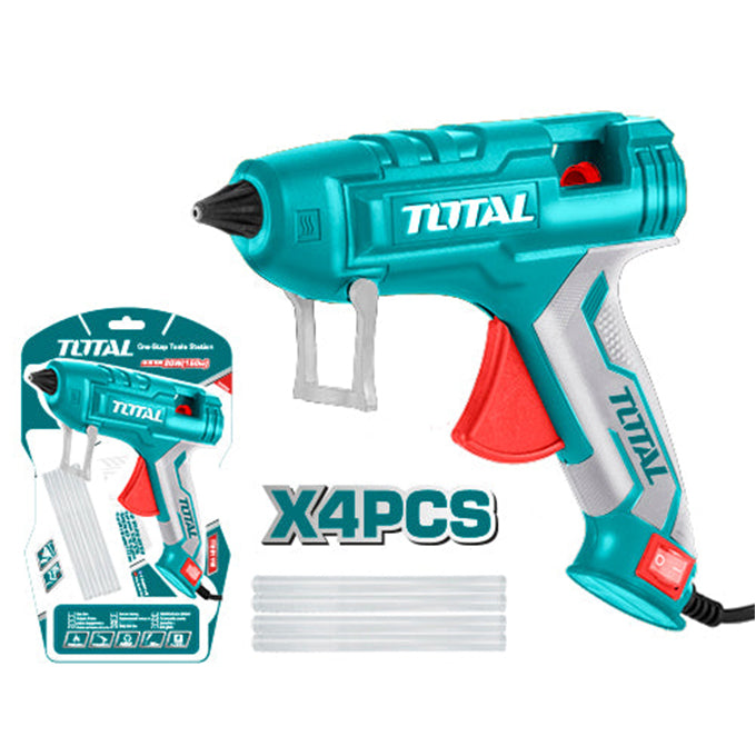 TOTAL TT201116 Glue gun 150W | مسدس شمع كهربائي 150 واط من توتال