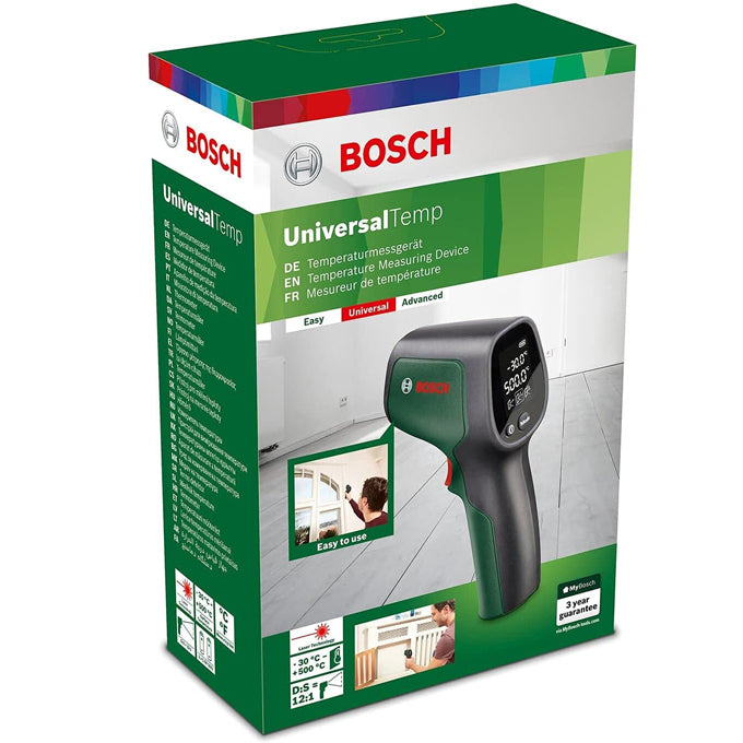 BOSCH Universal Temp Thermo Detector 0603683100 | جهاز قياس الرطوبة و درجة الحرارة و نسبة العفن