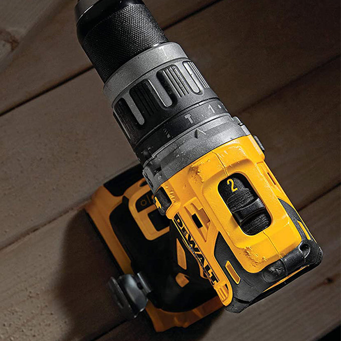 DeWALT DCD796P2 18V XR BRUSHLESS HAMMER DRILL DRIVER - 2 X 5AH | شنيور دقاق 18 فولت 2 بطاريه 5 أمبير 