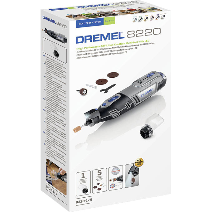 DREMEL 8220 Multifunction Tool - Battery - Illuminated - F0138220JA