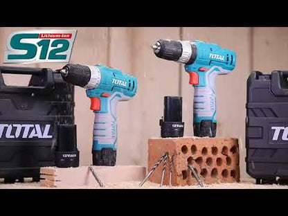 مثقاب لاسلكي TOTAL TDLI12325 Li-ion 12v/1.5Ah/20Nm